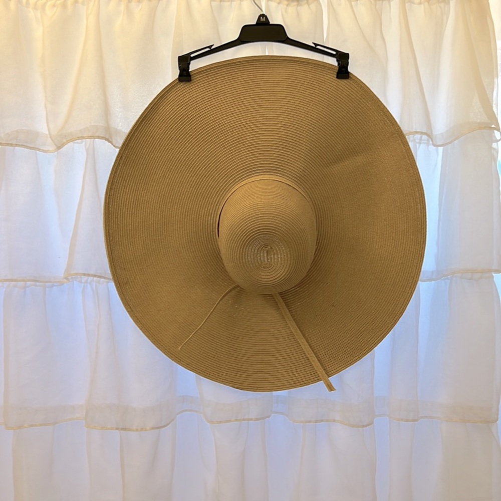 San Diego Hat Company Tan Wide Brim Hat